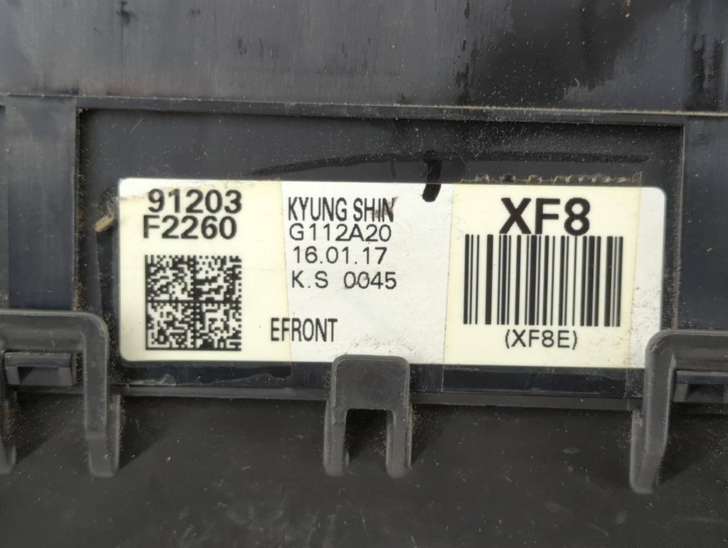 2017 Hyundai Elantra Fusebox Fuse Box Panel Relay Module P/N:91203F2260 91203F2050B Fits OEM Used Auto Parts - Oemusedautopa
