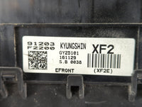2017 Hyundai Elantra Fusebox Fuse Box Panel Relay Module P/N:91956-F2020 91203-F2200 Fits OEM Used Auto Parts - Oemusedautop
