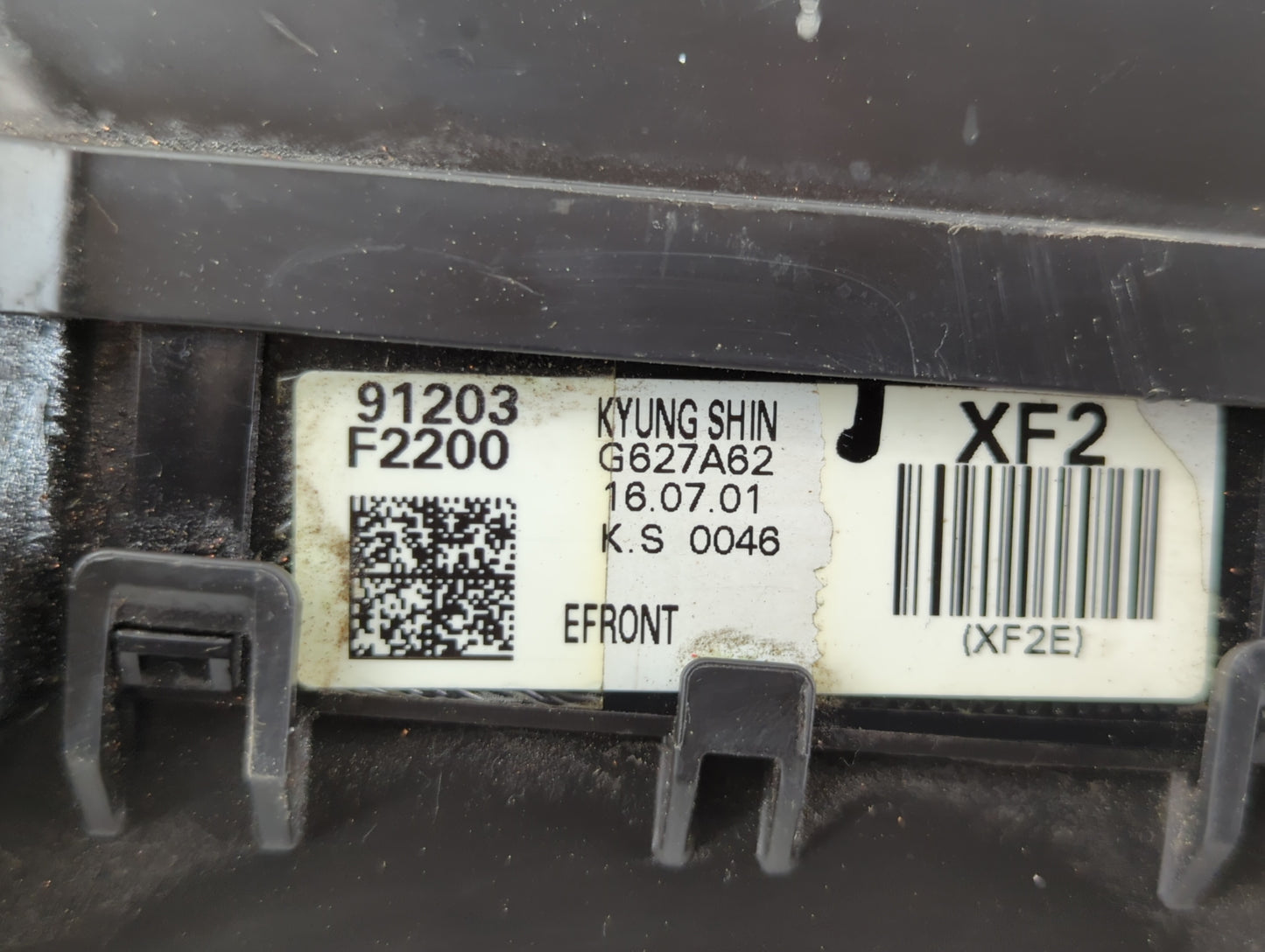 2017 Hyundai Elantra Fusebox Fuse Box Panel Relay Module P/N:91956-F2020 91203-F2200 Fits OEM Used Auto Parts - Oemusedautop