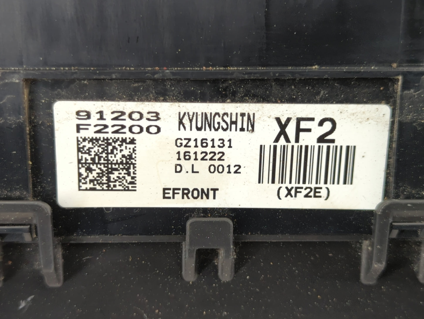 2017 Hyundai Elantra Fusebox Fuse Box Panel Relay Module P/N:91956-F2020 91203-F2200 Fits OEM Used Auto Parts - Oemusedautop