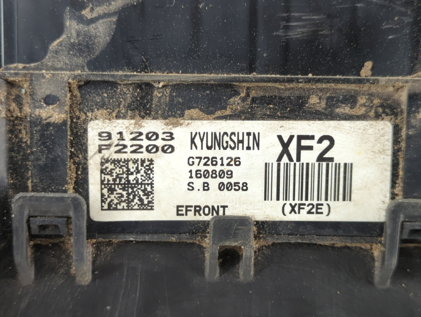 2017 Hyundai Elantra Fusebox Fuse Box Panel Relay Module P/N:91203 F2200 Fits OEM Used Auto Parts - Oemusedautoparts1.com