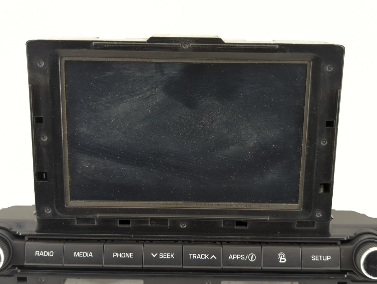 2017-2018 Hyundai Elantra Am Fm Cd Player Radio Receiver 548966 - Oemusedautoparts1.com