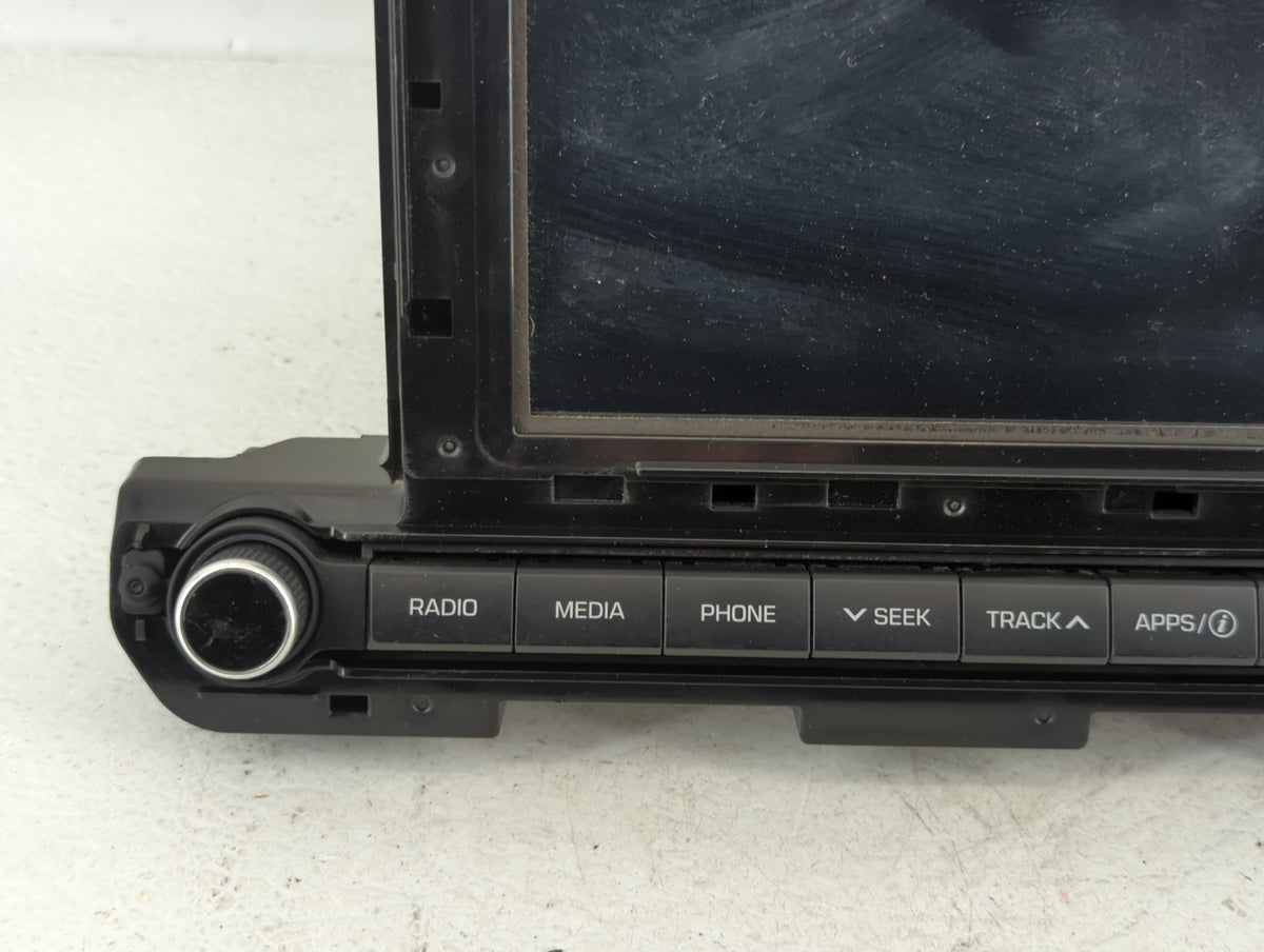 2017-2018 Hyundai Elantra Am Fm Cd Player Radio Receiver 548966 - Oemusedautoparts1.com