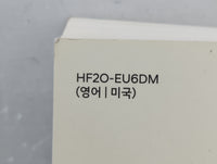 2017 Hyundai Elantra Owners Manual Book Guide OEM Used Auto Parts - Oemusedautoparts1.com