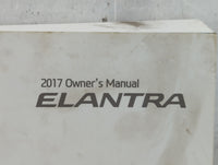 2017 Hyundai Elantra Owners Manual Book Guide P/N:HF20-EU63F OEM Used Auto Parts - Oemusedautoparts1.com