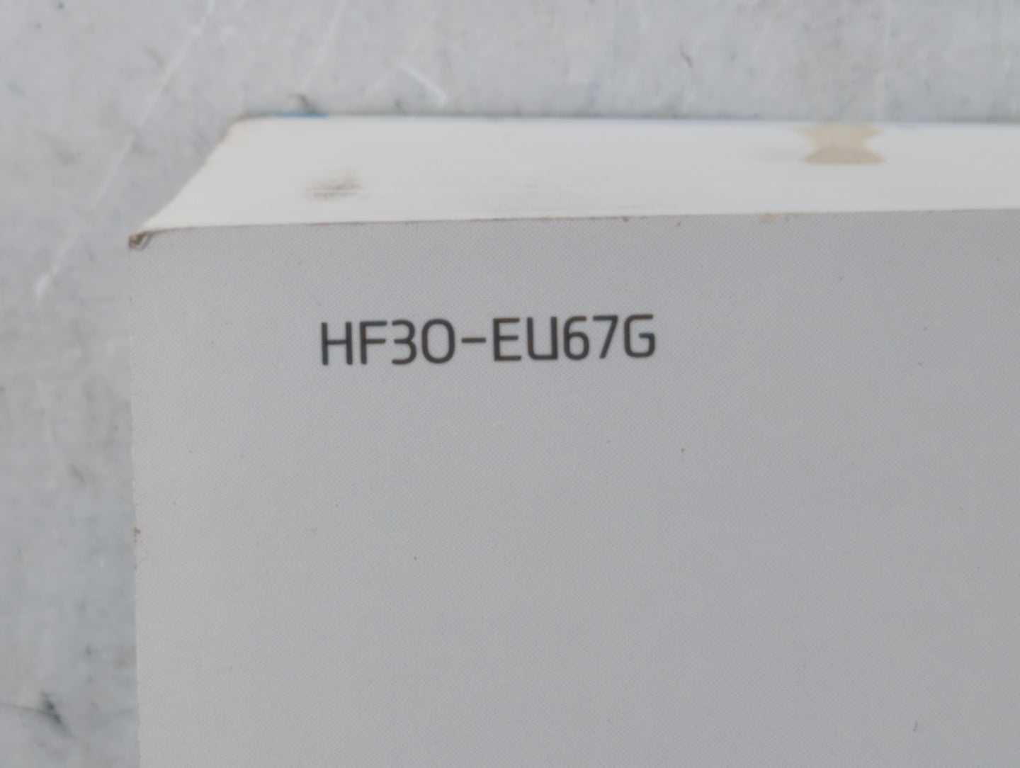 2017 Hyundai Elantra Owners Manual Book Guide P/N:HF30-EU67G OEM Used Auto Parts - Oemusedautoparts1.com