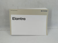 2017 Hyundai Elantra Owners Manual Book Guide P/N:HF3O-EU71M OEM Used Auto Parts - Oemusedautoparts1.com