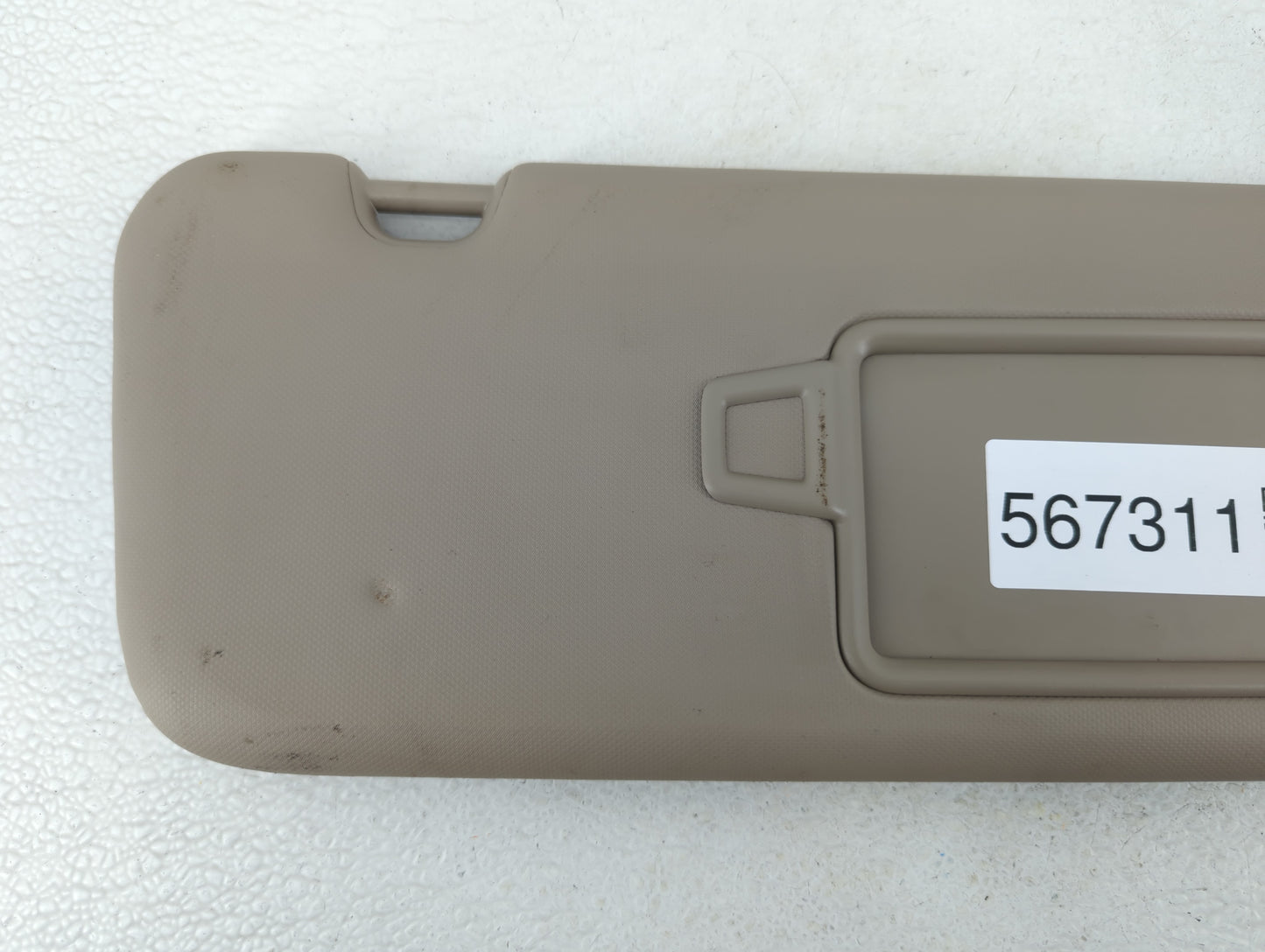 2017-2020 Hyundai Elantra Sun Visor Shade Replacement Passenger Right Mirror Fits Fits 2017 2018 2019 2020 OEM Used Auto Par