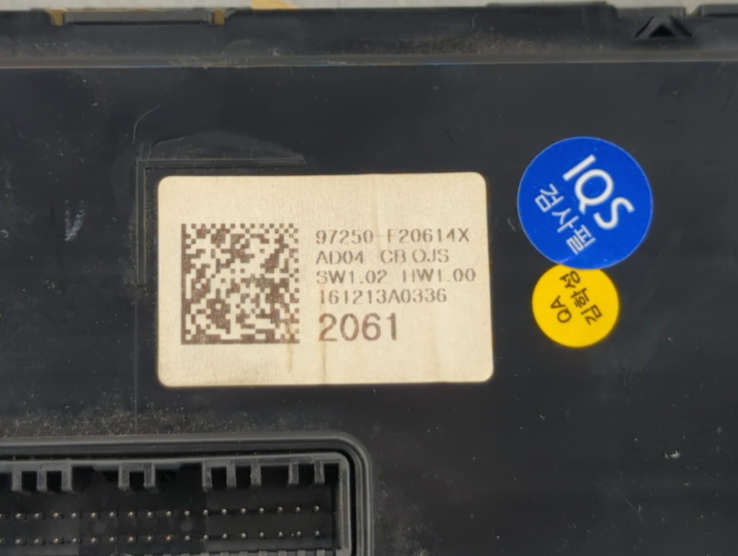 2017-2018 Hyundai Elantra Climate Control Module Temperature AC/Heater Replacement P/N:97250-F20614X Fits Fits 2017 2018 OEM