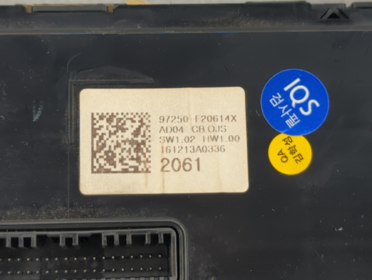 2017-2018 Hyundai Elantra Climate Control Module Temperature AC/Heater Replacement P/N:97250-F20614X Fits Fits 2017 2018 OEM