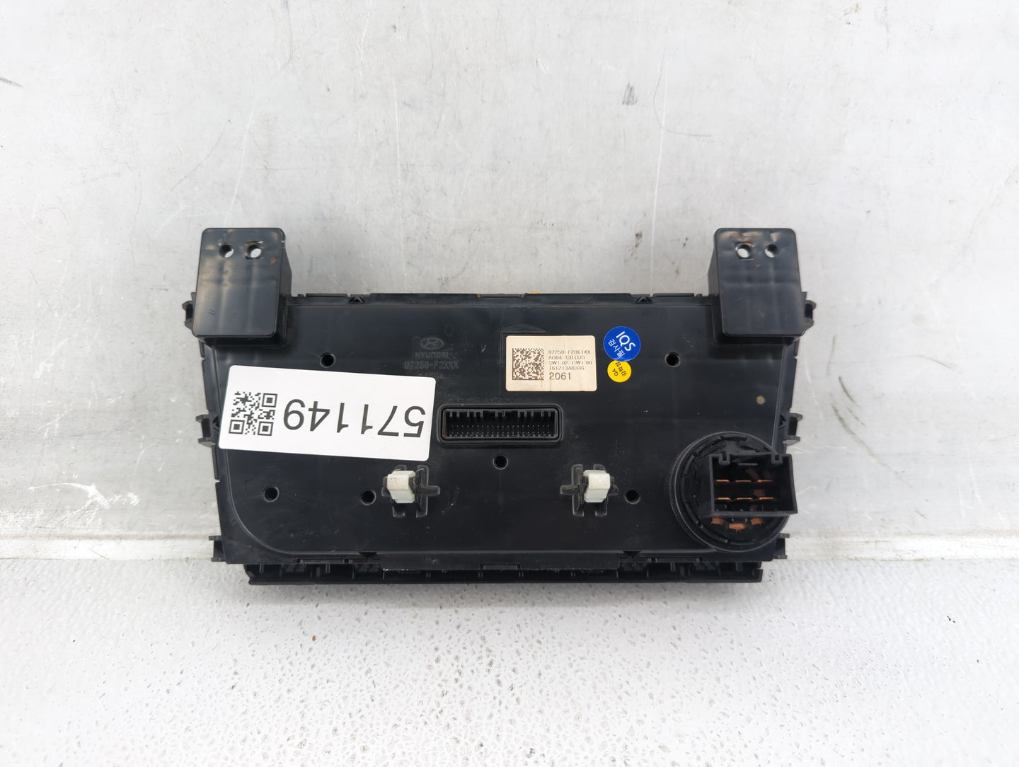 2017-2018 Hyundai Elantra Climate Control Module Temperature AC/Heater Replacement P/N:97250-F20614X Fits Fits 2017 2018 OEM