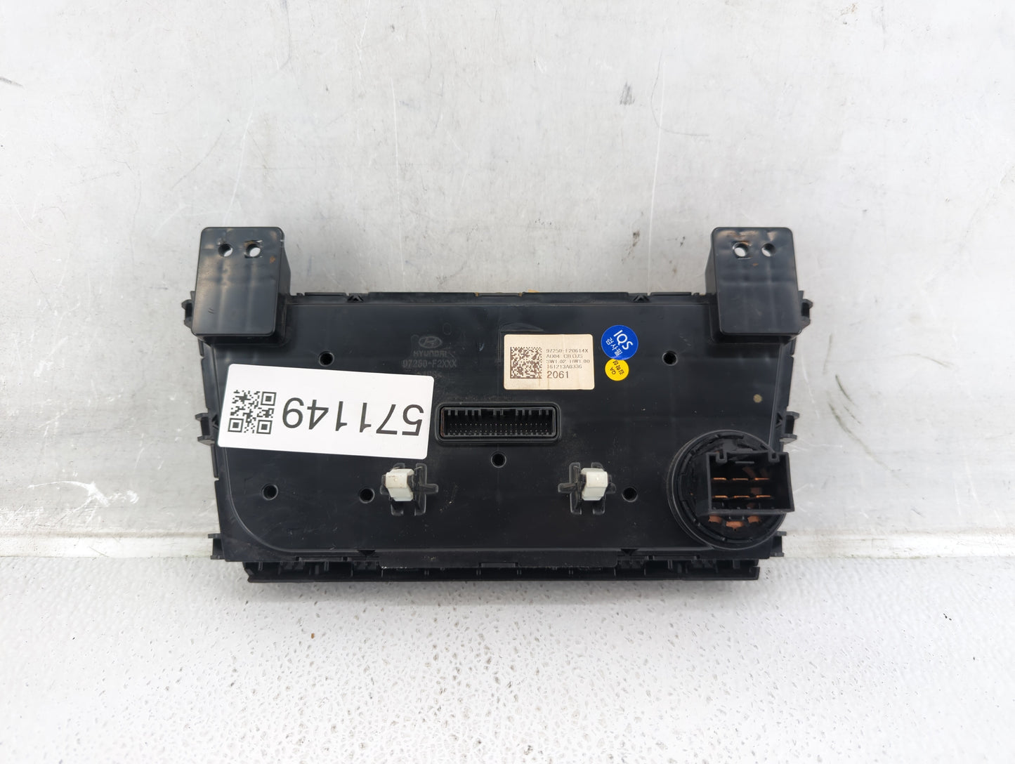 2017-2018 Hyundai Elantra Climate Control Module Temperature AC/Heater Replacement P/N:97250-F20614X Fits Fits 2017 2018 OEM