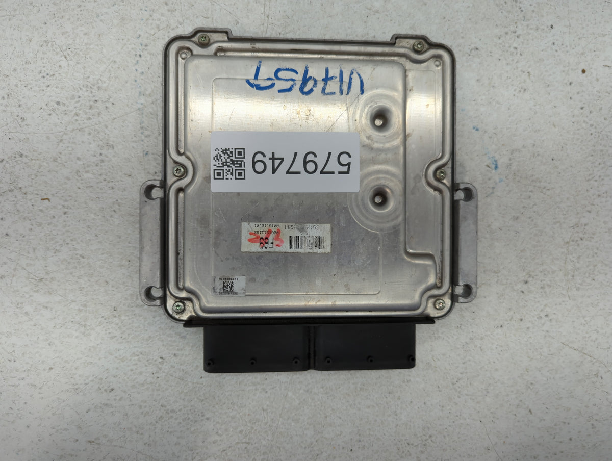 2016-2017 Hyundai Elantra PCM Engine Control Computer ECU ECM PCU OEM P/N:39133-2EGB1 Fits 2016 2017 OEM Used Auto Parts - O