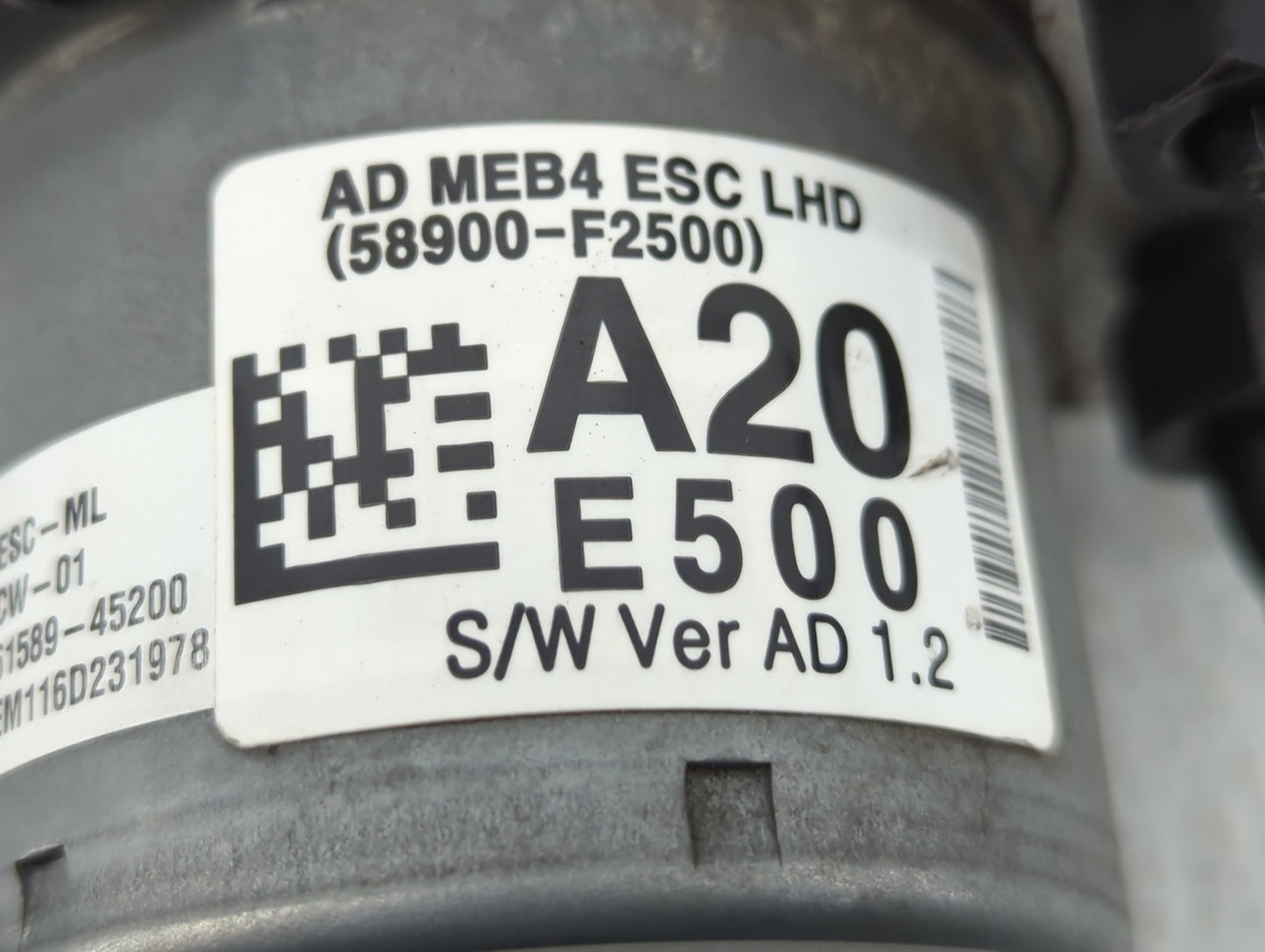 2017-2019 Hyundai Elantra ABS Pump Control Module Replacement P/N:58900-F2500 Fits Fits 2017 2018 2019 OEM Used Auto Parts -