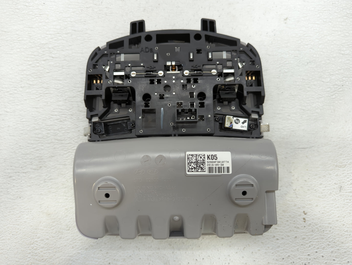 2017 Hyundai Elantra Overhead Roof Console - Oemusedautoparts1.com