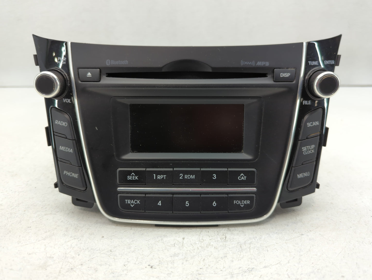 2016-2017 Hyundai Elantra Radio AM FM Cd Player Receiver Replacement P/N:96170-A5260GU Fits Fits 2016 2017 OEM Used Auto Par