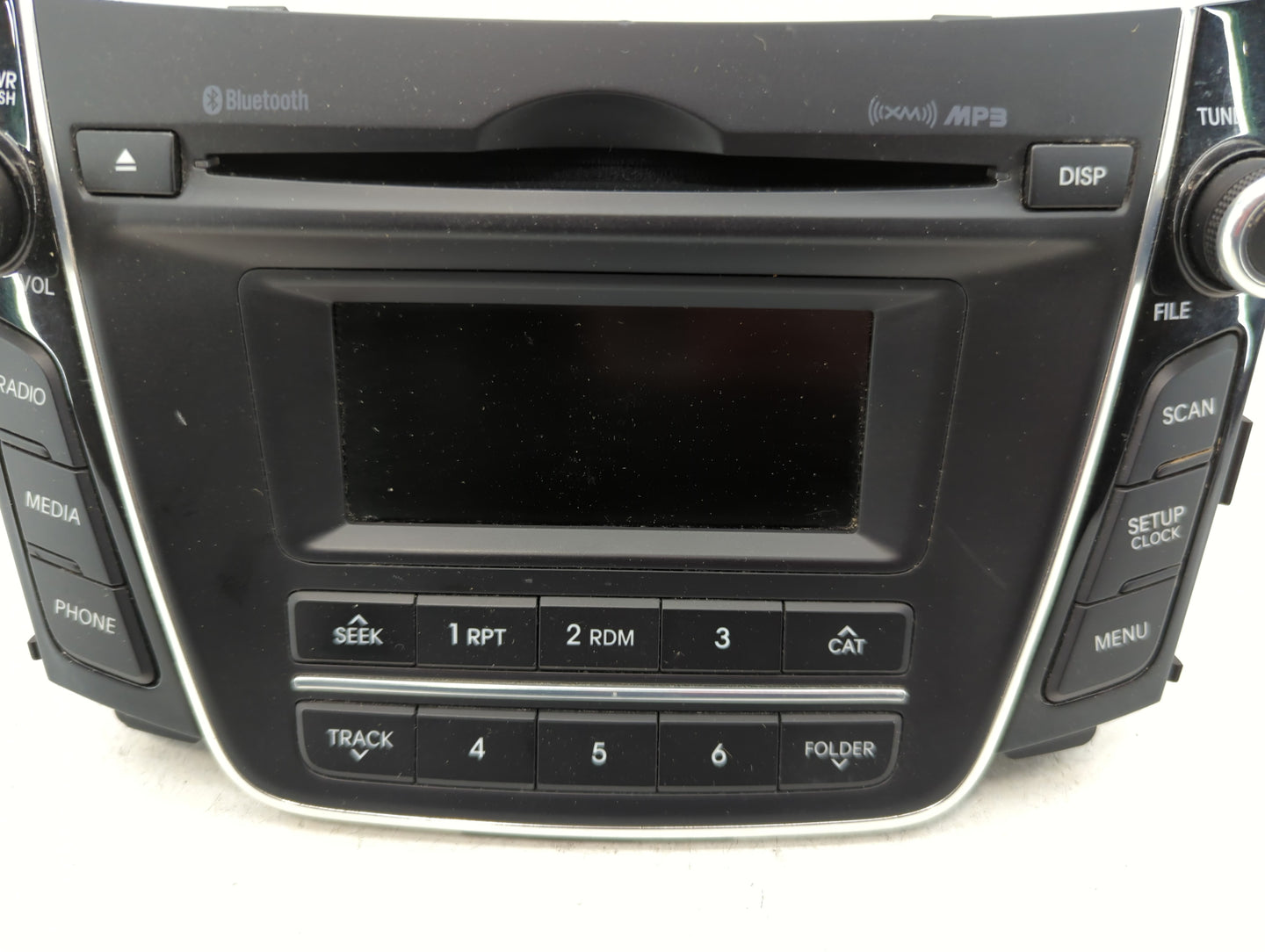 2016-2017 Hyundai Elantra Radio AM FM Cd Player Receiver Replacement P/N:96170-A5260GU Fits Fits 2016 2017 OEM Used Auto Par