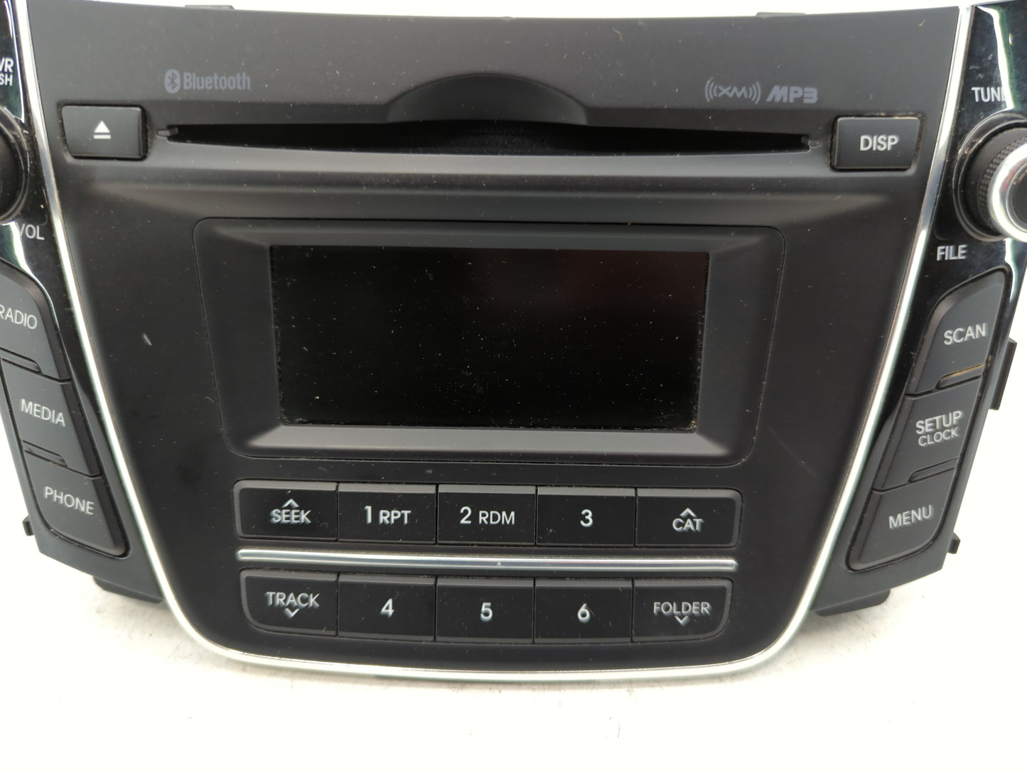 2016-2017 Hyundai Elantra Radio AM FM Cd Player Receiver Replacement P/N:96170-A5260GU Fits Fits 2016 2017 OEM Used Auto Par