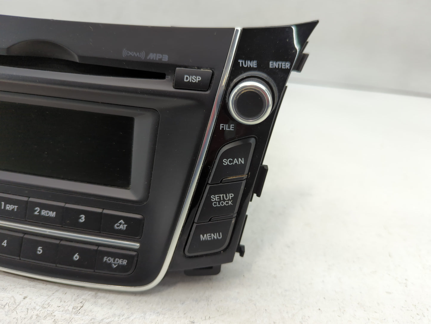 2016-2017 Hyundai Elantra Radio AM FM Cd Player Receiver Replacement P/N:96170-A5260GU Fits Fits 2016 2017 OEM Used Auto Par