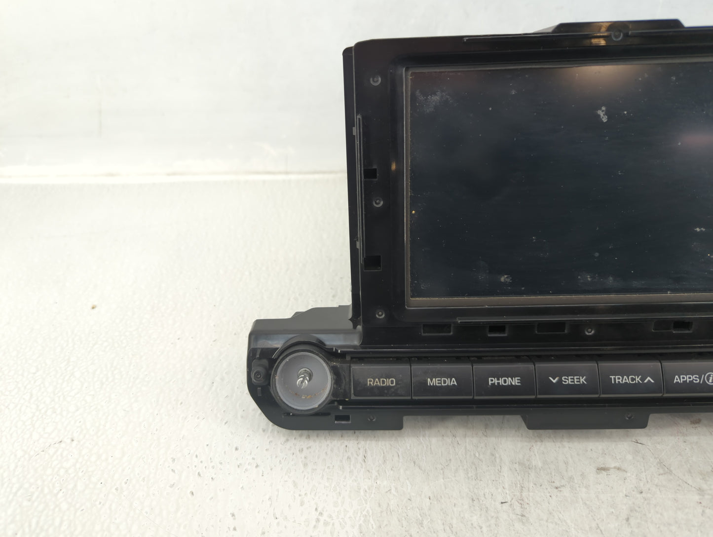 2017-2018 Hyundai Elantra Radio AM FM Cd Player Receiver Replacement P/N:96160-F2100UAT Fits Fits 2017 2018 OEM Used Auto Pa