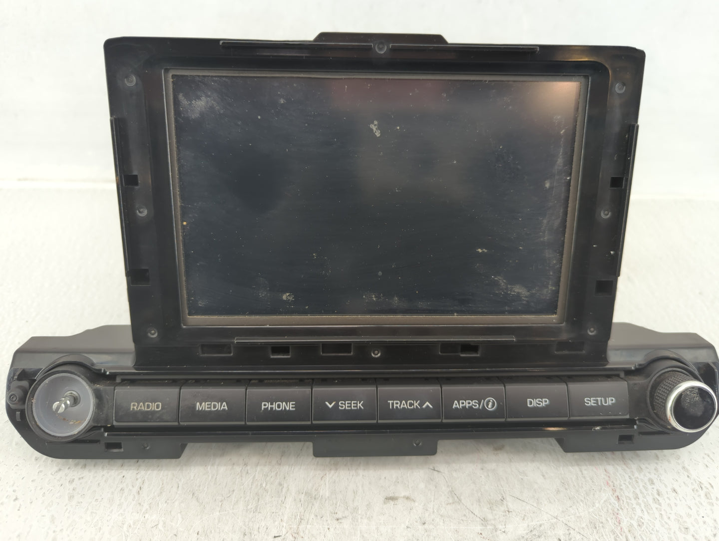 2017-2018 Hyundai Elantra Radio AM FM Cd Player Receiver Replacement P/N:96160-F2100UAT Fits Fits 2017 2018 OEM Used Auto Pa