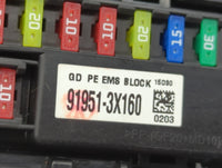 2016-2017 Hyundai Elantra Fusebox Fuse Box Panel Relay Module P/N:91950-F2020 Fits Fits 2016 2017 OEM Used Auto Parts - Oemu
