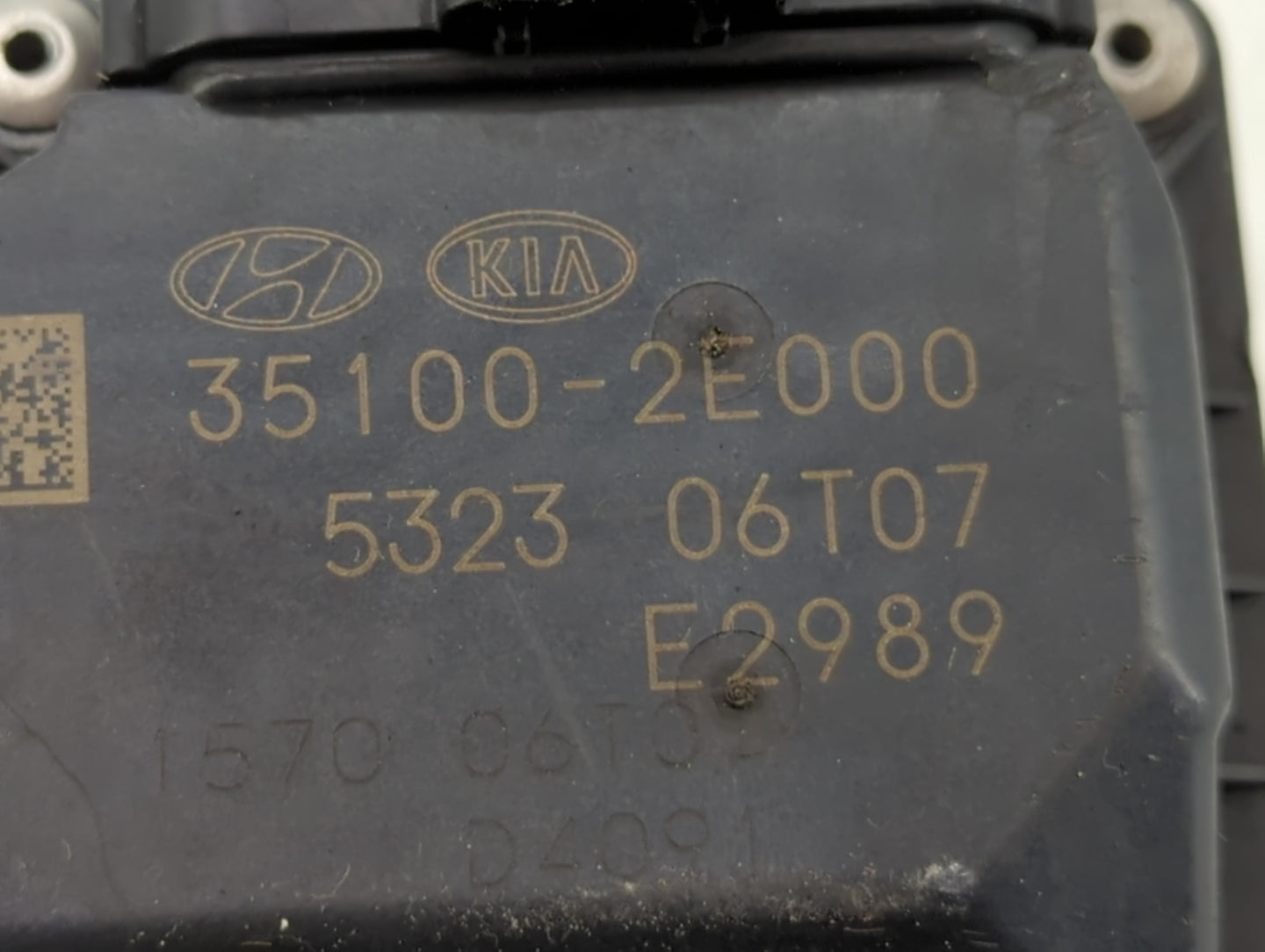 2011-2020 Hyundai Elantra Throttle Body P/N:35100-2E000 Fits Fits 2011 2012 2013 2014 2015 2016 2017 2018 2019 2020 2021 OEM