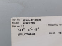 2017-2018 Hyundai Elantra Am Fm Cd Player Radio Receiver - Oemusedautoparts1.com