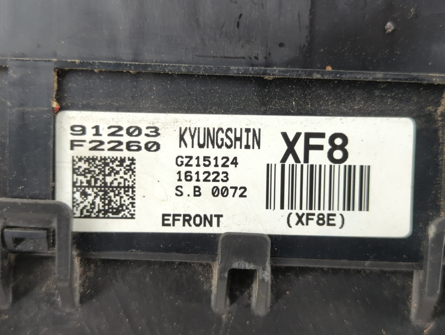 2017 Hyundai Elantra Fusebox Fuse Box Panel Relay Module P/N:91203F2260 Fits OEM Used Auto Parts - Oemusedautoparts1.com
