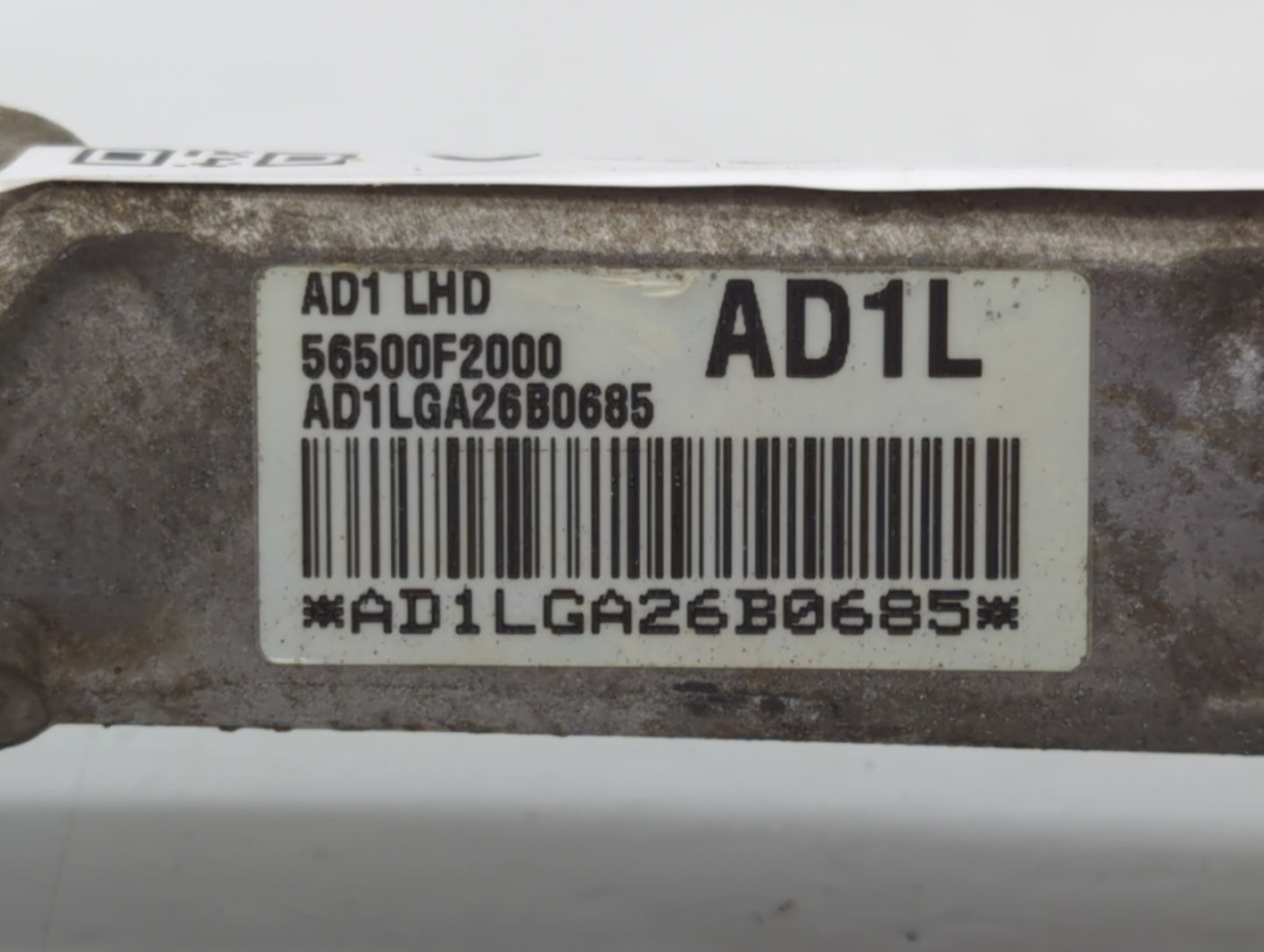 2017-2019 Hyundai Elantra Rack and Pinion Steering Gear P/N:AD1LGA26B0685 56500F2000 Fits Fits 2017 2018 2019 OEM Used Auto 