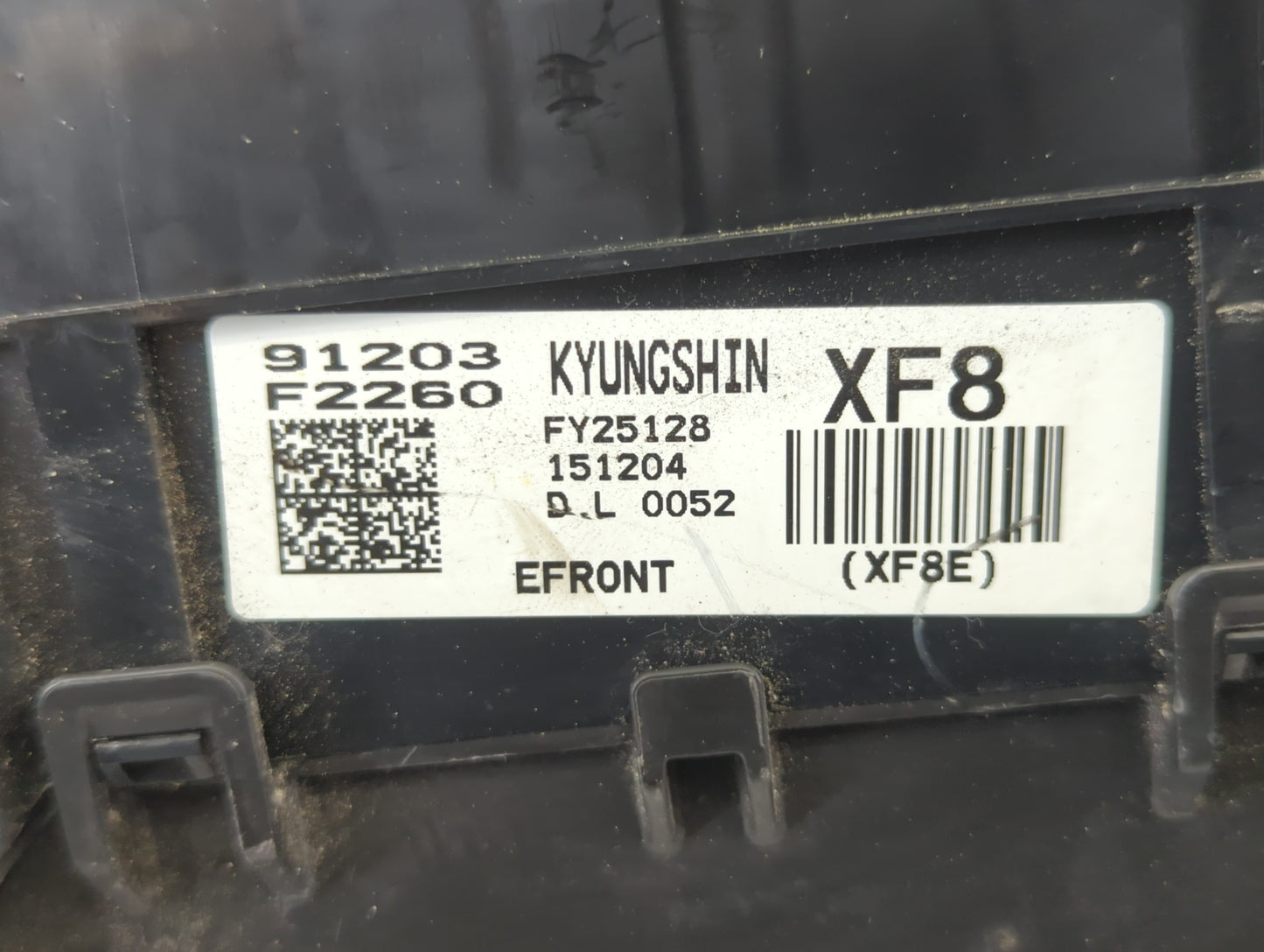 2017 Hyundai Elantra Fusebox Fuse Box Panel Relay Module P/N:91956-F2020 Fits OEM Used Auto Parts - Oemusedautoparts1.com