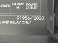 2017 Hyundai Elantra Fusebox Fuse Box Panel Relay Module P/N:91956-F2020 Fits OEM Used Auto Parts - Oemusedautoparts1.com