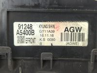 2016-2017 Hyundai Elantra Fusebox Fuse Box Panel Relay Module P/N:91248 A5400B Fits Fits 2016 2017 OEM Used Auto Parts - Oem