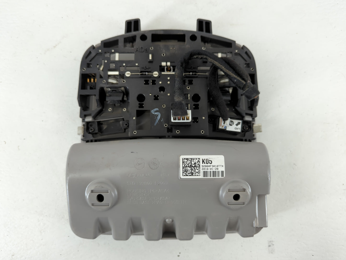 2017 Hyundai Elantra Overhead Roof Console - Oemusedautoparts1.com