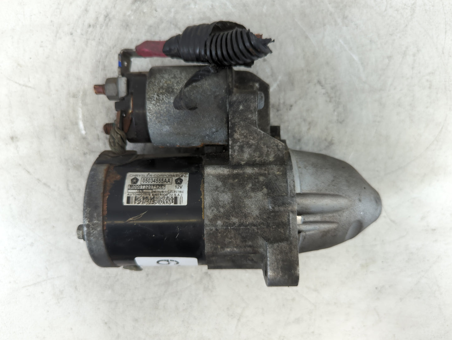 2014-2020 Hyundai Elantra Car Starter Motor Solenoid OEM P/N:05034555AA Fits Fits 2014 2015 2016 2017 2018 2019 2020 OEM Use