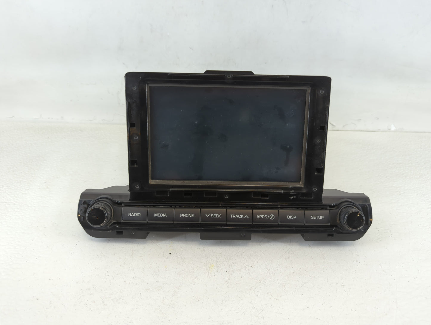 2017-2018 Hyundai Elantra Radio AM FM Cd Player Receiver Replacement P/N:96160-F2100UAT Fits Fits 2017 2018 OEM Used Auto Pa