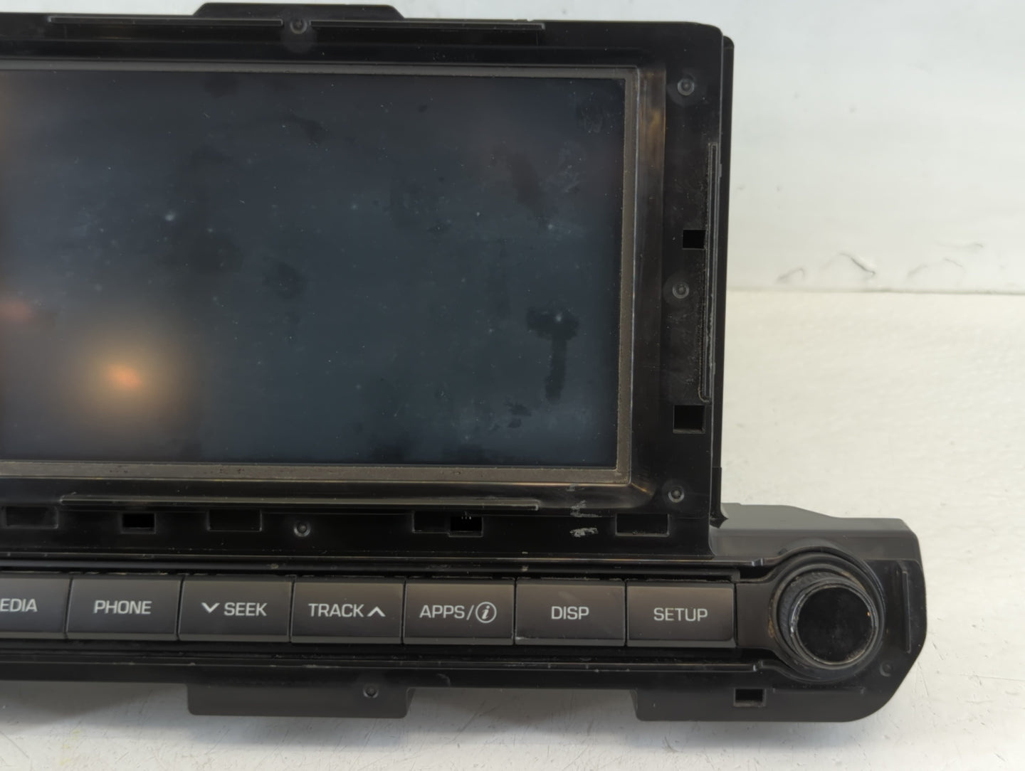 2017-2018 Hyundai Elantra Radio AM FM Cd Player Receiver Replacement P/N:96160-F2100UAT Fits Fits 2017 2018 OEM Used Auto Pa