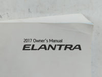 2017 Hyundai Elantra Owners Manual Book Guide P/N:HF30-EU63C OEM Used Auto Parts - Oemusedautoparts1.com