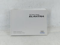 2017 Hyundai Elantra Owners Manual Book Guide P/N:HF30-EU68H OEM Used Auto Parts - Oemusedautoparts1.com