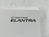 2017 Hyundai Elantra Owners Manual Book Guide P/N:HF30-EU68H OEM Used Auto Parts - Oemusedautoparts1.com
