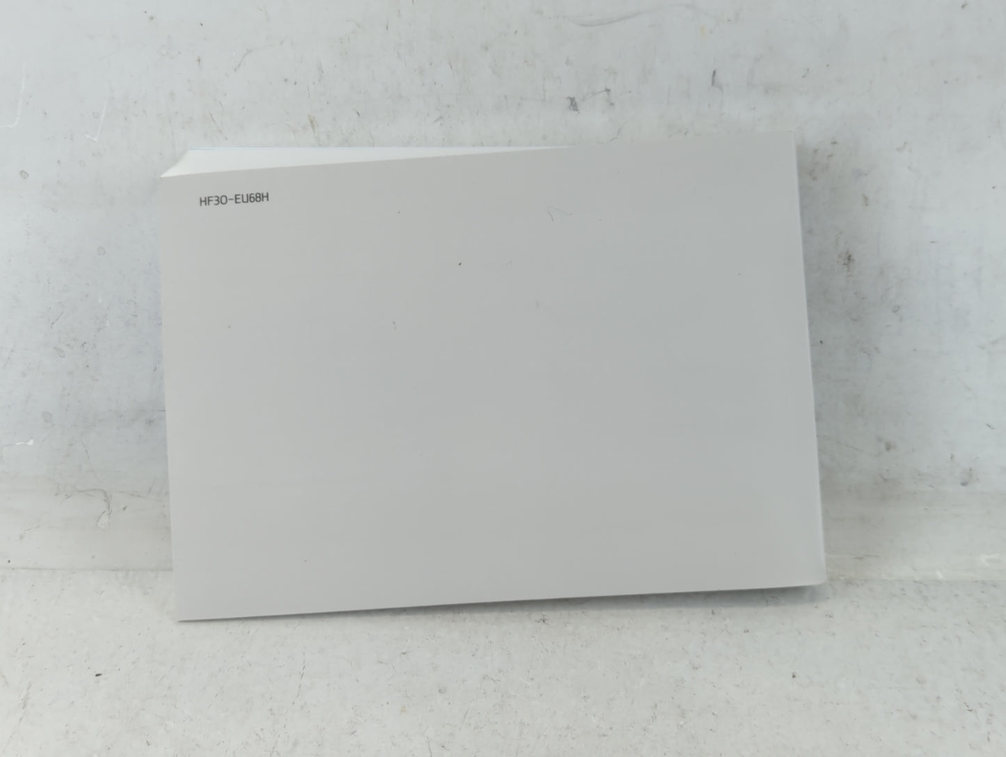 2017 Hyundai Elantra Owners Manual Book Guide P/N:HF30-EU68H OEM Used Auto Parts - Oemusedautoparts1.com