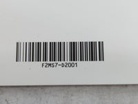 2017 Hyundai Elantra Owners Manual Book Guide P/N:F2MS7-D2001 OEM Used Auto Parts - Oemusedautoparts1.com