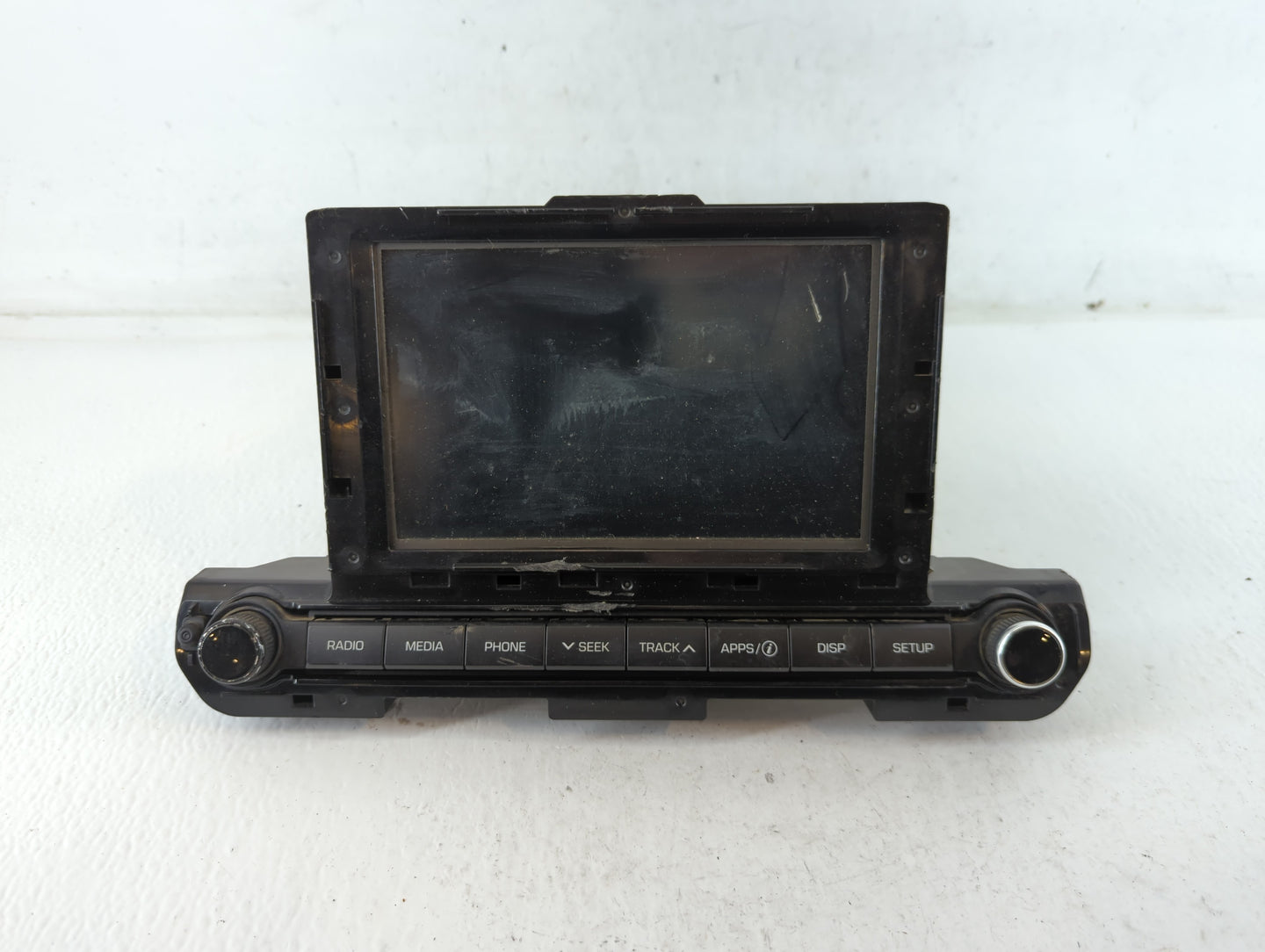 2017-2018 Hyundai Elantra Radio AM FM Cd Player Receiver Replacement P/N:96160-F2100UAT Fits Fits 2017 2018 OEM Used Auto Pa