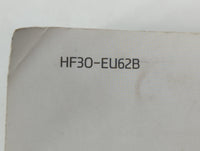 2017 Hyundai Elantra Owners Manual Book Guide P/N:HF30-EU62B OEM Used Auto Parts - Oemusedautoparts1.com