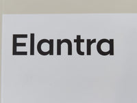 2017 Hyundai Elantra Owners Manual Book Guide P/N:HF2O-EU6DM OEM Used Auto Parts - Oemusedautoparts1.com