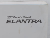 2017 Hyundai Elantra Owners Manual Book Guide P/N:HF20-EC61C OEM Used Auto Parts - Oemusedautoparts1.com