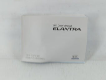 compare product 2017 Hyundai Elantra Owners Manual Book Guide P/N:HF30-EC61AE OEM Used Auto Parts