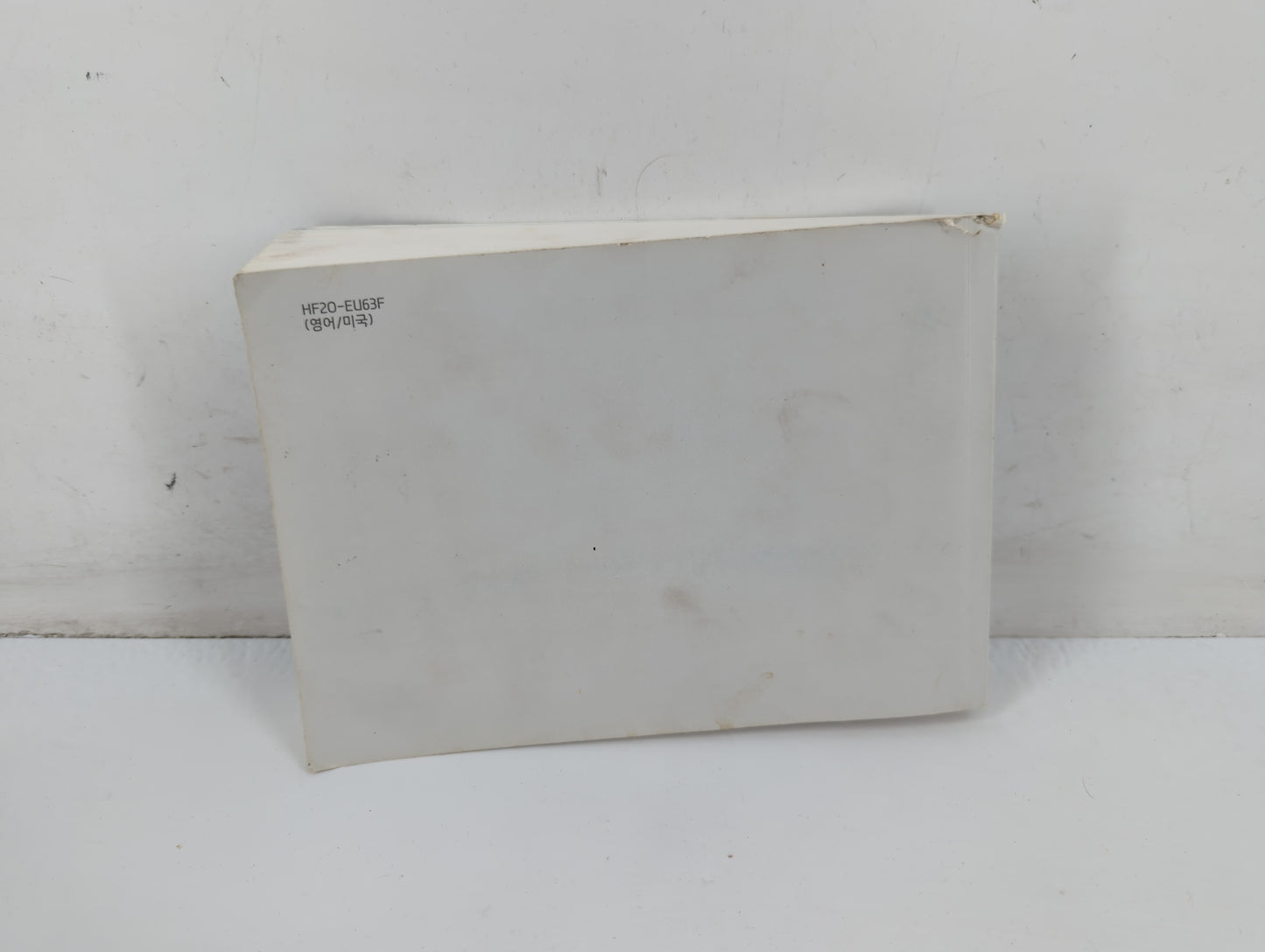 2017 Hyundai Elantra Owners Manual Book Guide P/N:HF20-EU63F OEM Used Auto Parts - Oemusedautoparts1.com