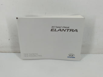 compare product 2017 Hyundai Elantra Owners Manual Book Guide P/N:HF20-EC62D OEM Used Auto Parts