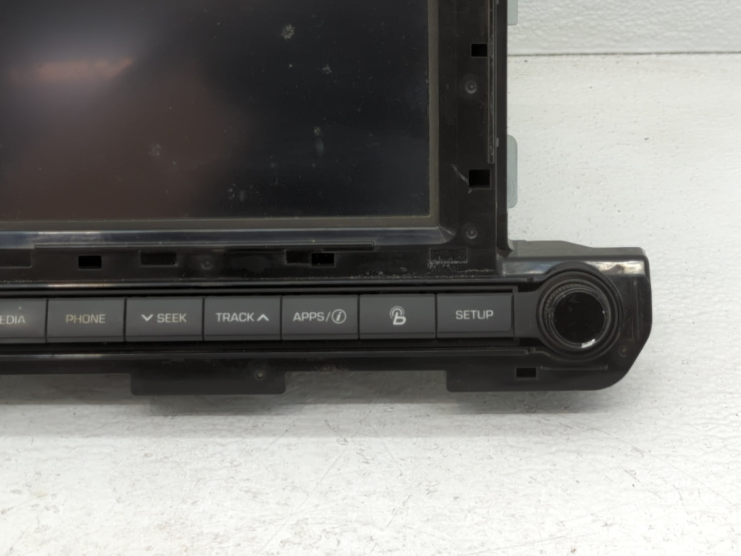 2017-2018 Hyundai Elantra Radio AM FM Cd Player Receiver Replacement P/N:96160-F2110UAT Fits Fits 2017 2018 OEM Used Auto Pa